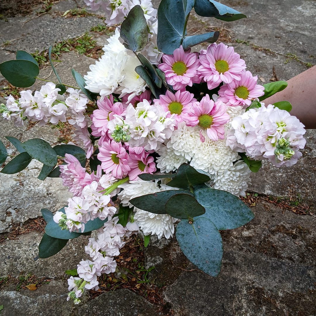 Hand Tied Bouquet of Seasonal Flowers